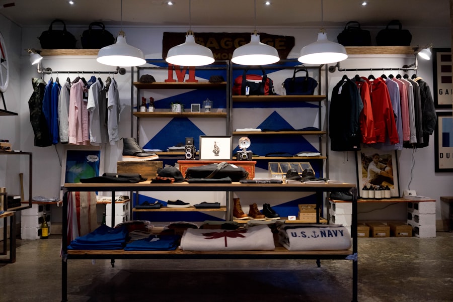 Meridian & Co. outerwear on display